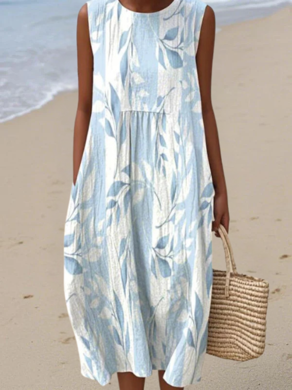 Marina | Flowy Printed Dress