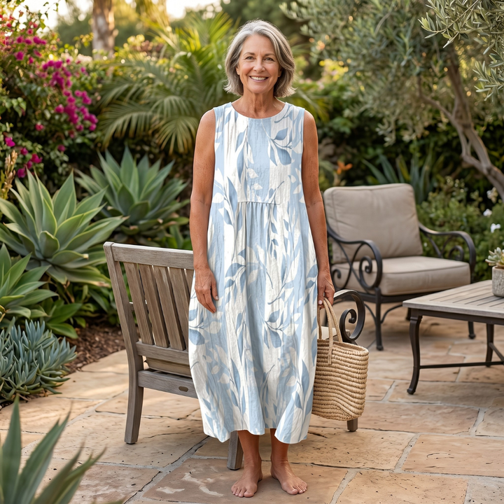 Marina | Flowy Printed Dress